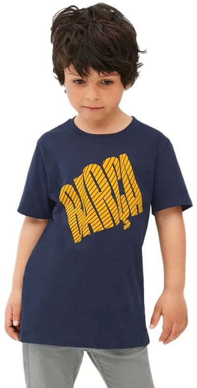 BarÇa Blm1cpb1p T-shirt Met Korte Mouwen Blauw 6 Years Kinderen