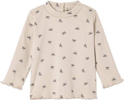 Vertbaudet T-shirt baby met print, lange mouwen