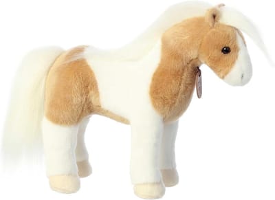 Pluche Pony - Zacht Paard - Cadeau Idee - Realistisch Ontwerp - 11 Inch - Bruin