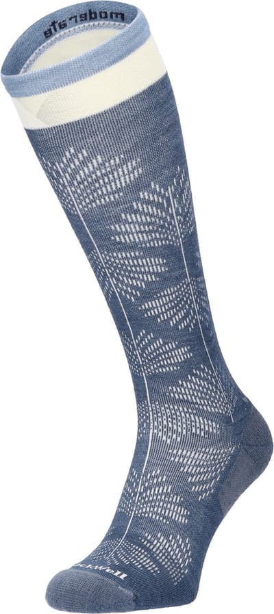 Sockwell - Full Floral Dames Compressiekousen Klasse 1 Denim - Maat 35-38
