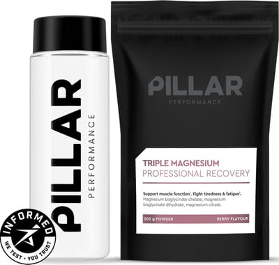 PILLAR Performance Triple Magnesium Berry + Micro shaker (voordeelpakket)