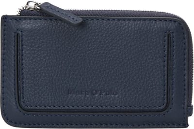 Marc O'Polo Kaarthouder Florica Zip Wallet Cloudless Night Donkerblauw