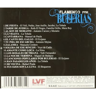 CD VARIOUS - Flamenco Por Bulerias EU World Music Gebruikt