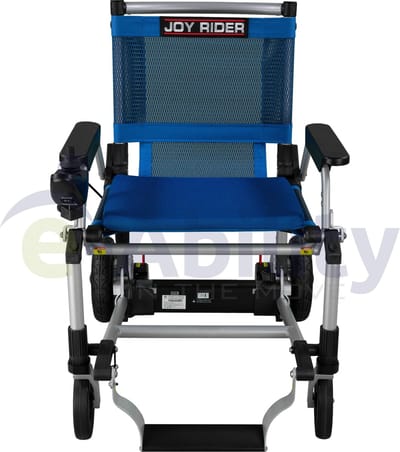 Lichtgewicht Opvouwbare Elektrische Rolstoel JoyRider Blauw