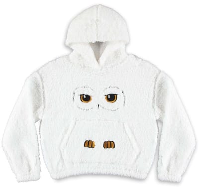 Harry Potter - Hedwig Teddy Hoodie/trui - S - Wit