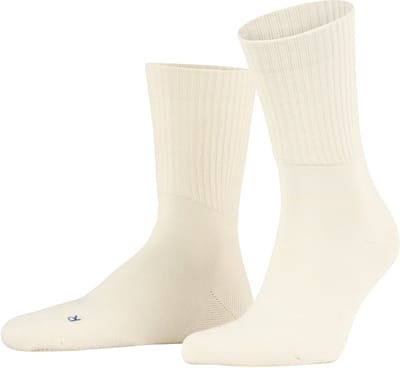 FALKE Walkie Light eenkleurig wol functioneel materiaal sokken unisex wit - maat 39-41