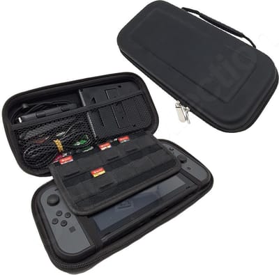 Draagbare luxe reistas - case cover - reiskoffer - opbergtas - hoes - tasje - geschikt voor Nintendo Switch console