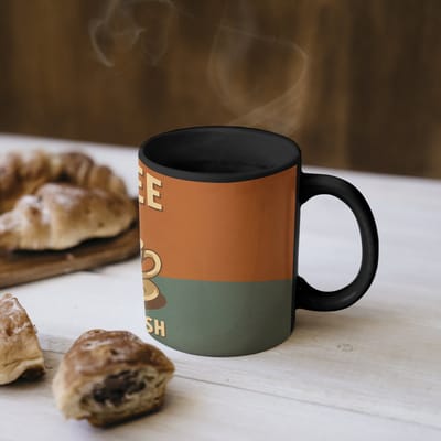 Magische Mok - Foto op Warmte Mokken - Koffiemok - Koffie - Kop - Vintage - Quote - Magic Mok - Beker - 350 ML - Theemok - Mok met Tekst
