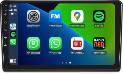 Carplay autoradio voor Fiat Ducato Ciroen Jumper Peugeot Boxer | 2011 t/m 2021 | Android 13 | Draadloos Apple Carplay & Android auto | 2GB + 32GB | 8-Core | Davilon | 2025 model | Bluetooth & Wifi