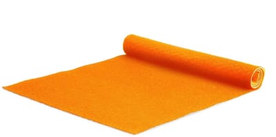 GJ Floors - Basic loper Tokyo | Oranje - Breedte x Lengte: 1 meter / 8 meter