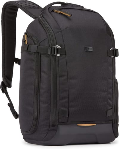 Slim Camera Backpack voor Fotografie met Verstelbare Indeling en Beschermende Basis