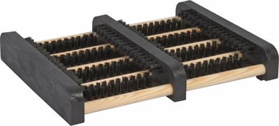 Talen Tools - Voetenveger - Dubbel - Harde kunststof borstels