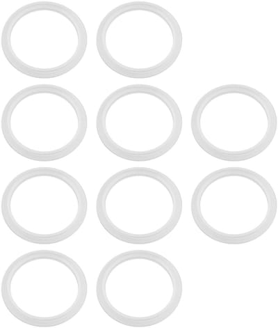 BRENZOOS- O-ring 10 Stuks - Afdichtingsring - Siliconen - Badstop - Universele Pakkingen - Binnendiameter 34 mm - Afdichtring