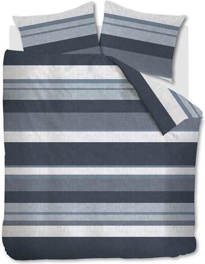 Snoozing Resa Dekbedovertrek - Tweepersoons - 200x200/220 cm - Blue
