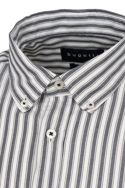 Bugatti Herren Shirt met streepjesprint