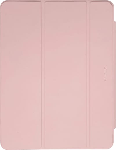 Macally BSTANDP6L-RS beschermhoes met standaard-functie voor 12,9-inch iPad Pro (6e gen./2022, 5e gen./2021) en 13-inch iPad Air (M2/2024) - Compatibel met Apple Pencil - Licht roze