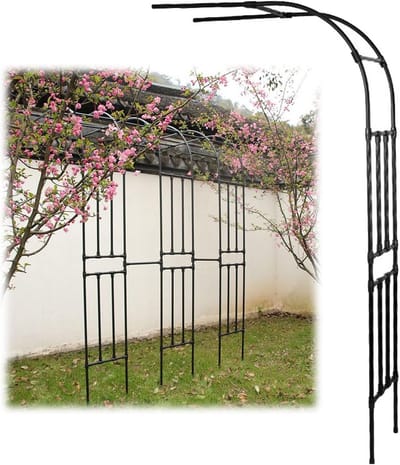 Rozenboog Halve Tuinboog Weerbestendig 60-300 cm 240 cm Metaal