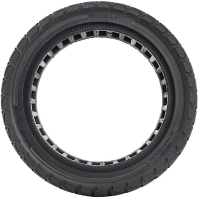 10x2.5-7 honingraatband tubeless massieve band compatibel voor Xiaomi Scooter 4/4 Pro elektrische scooter zwart