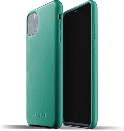 Mujjo - Full Leather Case iPhone 11 Pro Max | alpine green