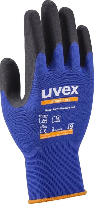 Uvex Athletic Lite Handschoen maat 10