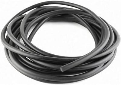 Rond afdichtingskoord - EPDM rubber strip - Tochtvrij maken - Flexibel schuimrubber - 75 mm diameter - Zwart