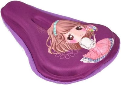 Fietszadelkussen Kind - Gel Zadelhoes - Comfortabel Fietsen - Ademende Gel Vulling - 22.9 x 15.2 cm - Roze