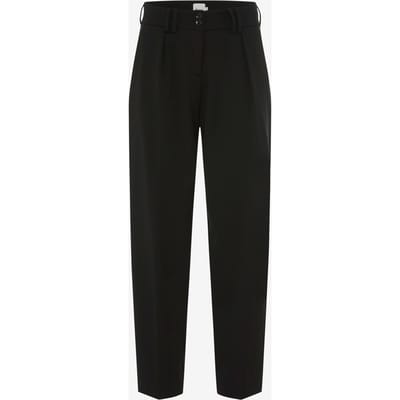Brax Dames Plooibroek  Style MEGAN S BLACK, zwart, maat 32