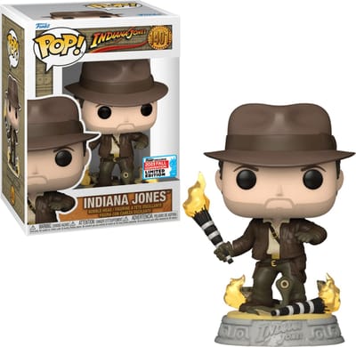 Funko POP! Indiana Jones (with Snakes) 1401 - NYCC 2023 Exclusive LE