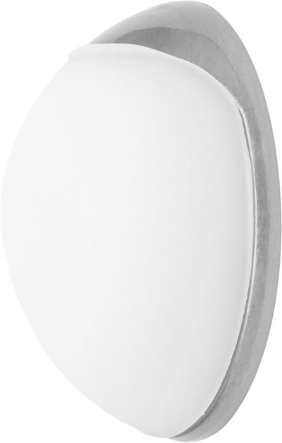 Deurstopper Muur - Buffer Deur - Bescherming Muren - Schroef of Lijm - 30x12mm - Geborsteld Metaal