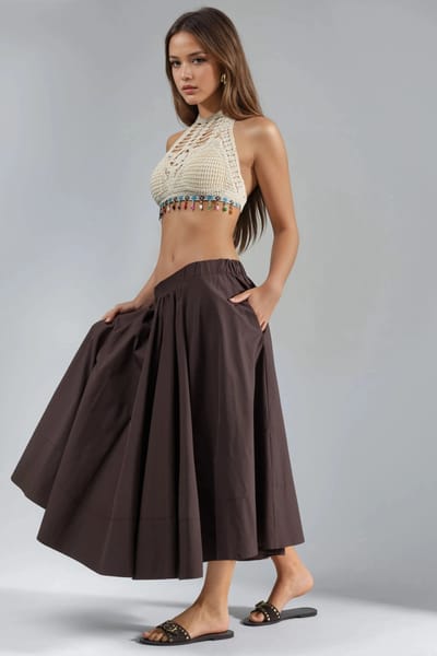 Maxi A-Lijn Fit Rok