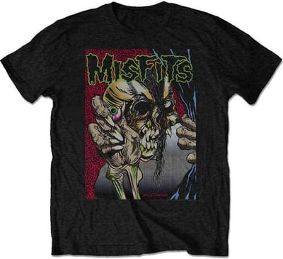 Misfits - Pushead Heren T-shirt - S - Zwart