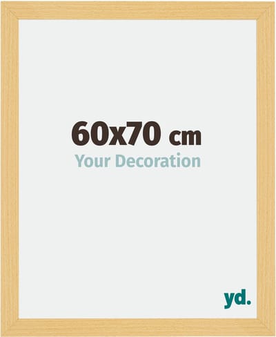 Your Decoration - Fotolijst 60x70 cm - MDF - Beuken Decor - Mura