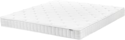 DUO II - Pocketveringmatras - Wit - 180 x 200 cm - Polyester
