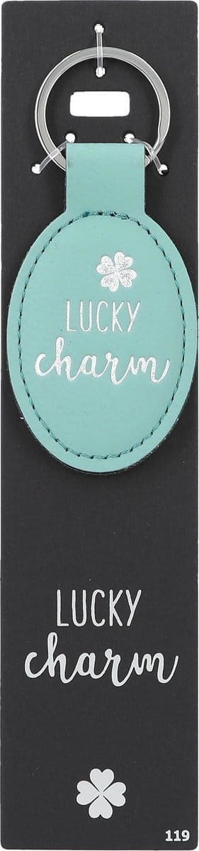 Depesche - Sleutelhanger "Do not forget me!" - motief 119 met de tekst "Lucky Charm"
