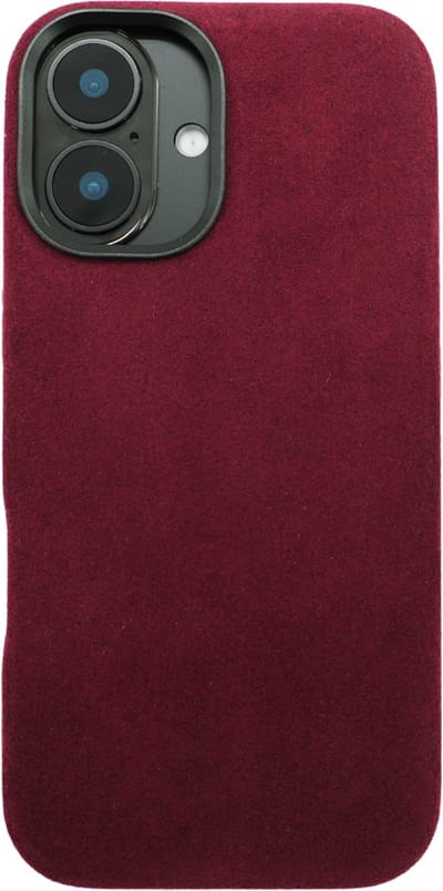 iPhone 17 - Alcantara Case | Ruby Red