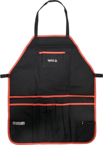 Yato Werkfartuch - Polyester - 69x56 cm - Zwart - Verstelbare Gesp
