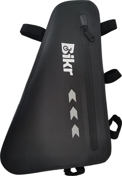 Bikr Frametas - 1,5 liter - Waterdichte fietstas 600D TPU - Bikepacking - Racefiets & Mountainbike - Reflecterend - Lichtgewicht - Grote capaciteit