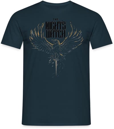 Game Of Thrones The Night's Watch Nachtwacht T-Shirt Heren