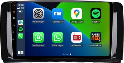 Carplay autoradio voor Mercedes | 2005 t/m 2013 | Android 13 | Draadloos Apple Carplay & Android Auto | 2GB + 32GB | 8-Core processor | Davilon | 2025 model | 2005 2006 2007 2008 2009 2010 2011 2012 2013 | Bluetooth & Wifi