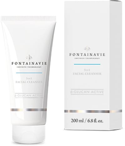 3 in 1 Gezichtsreiniger 200 ml B-GLUCAN ACTIVE FONTAINAVIE
