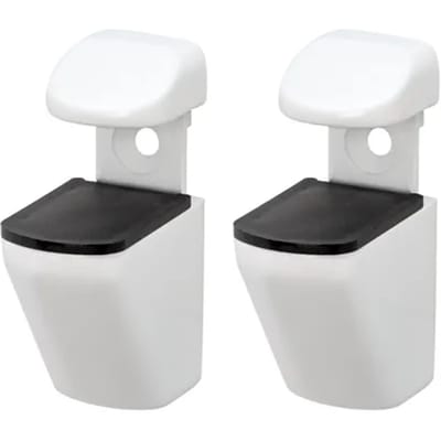 Duraline Plankdrager Clip Mini S/2 Mat Wit Ral9003 4pp