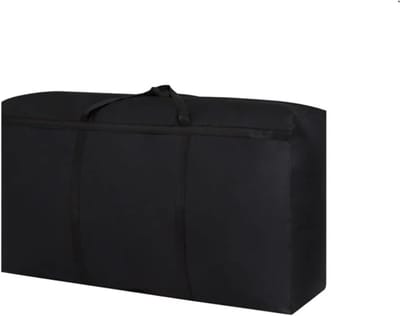 Verhuisdozen Tas - Opbergzakken - Spullen Opbergen - Waterafstotend Materiaal - 100x58x28 cm - Zwart