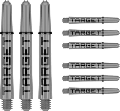 TARGET PRO GRIP TAG GREY & BLACK BAGGED SHAFT SET OF 3 INTERMEDIATE