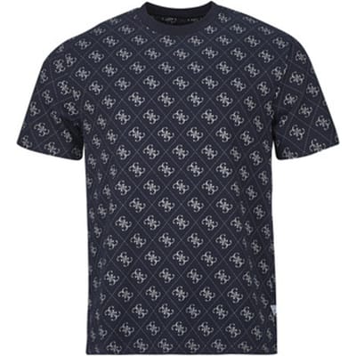 Guess  T-shirt Korte Mouw CN SS JACQUARD 4G KNIT TOP