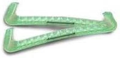 Schaats Beschermers - Hard Guards - IJzers Beschermen - Verstelbaar Universeel - Maat 30-47 - Glitter Groen