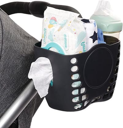 Mandje voor Kinderwagen - Mandje - Universele Bekerhouder - Bekerhouder kinderwagen - Bidonhouder