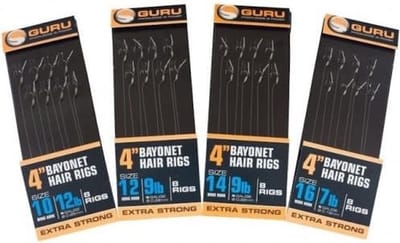Guru 4 SMWG Bayonet (8 pcs) - Maat : Haak 14 - 0.17mm