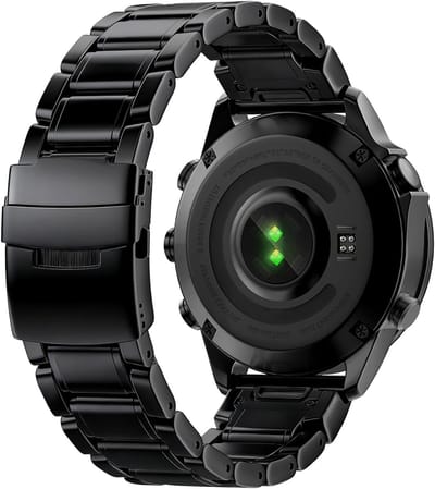 Titanium Horloge Armband met Flip Lock Vouwsluiting voor Garmin Fenix 8, Tactix 8 en Epix Pro, 22mm en 26mm Snelle Bevestiging voor Fenix 7, 6, 5 en Quatix, Duurzaam en Stijlvol Ontwerp