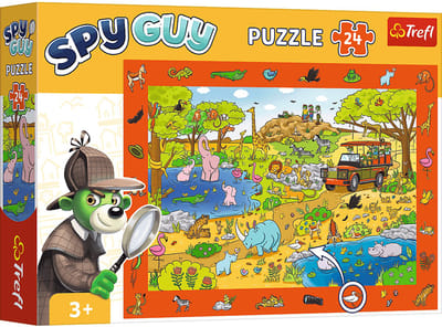 Trefl puzzel Safari - Observation spel voor kinderen - The Treflik Family.