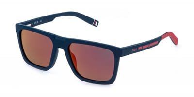 Fila SFIB05 Blu opaco 57/18/145 MAN Zonnebrillen
